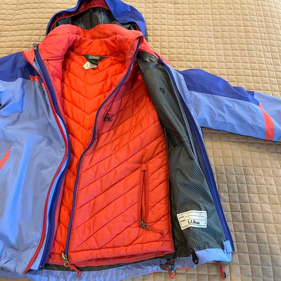 LL Bean Winter Coat with Shell (large 14/16) - Picture 4 of 5
